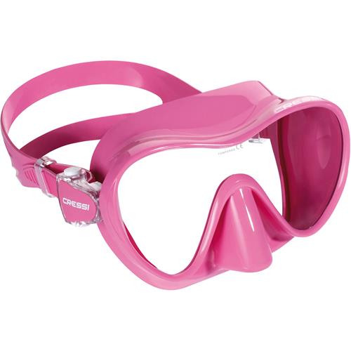 Cressi Frameless F1 Mask in Pink